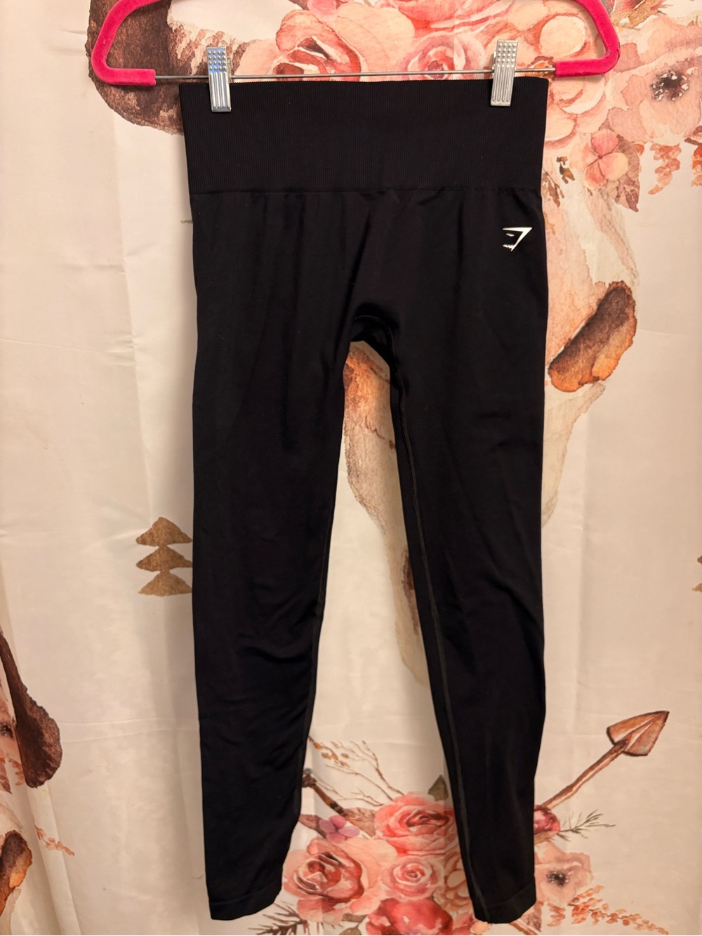 Small Gymshark Black High-Waist Leggings